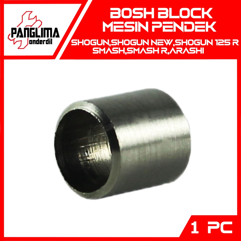 Bosh Block Mesin Shogun &amp; Shogun New &amp; Shogun 125 R &amp; Smash &amp; Smash R &amp; Arashi Bos Blok Pendek