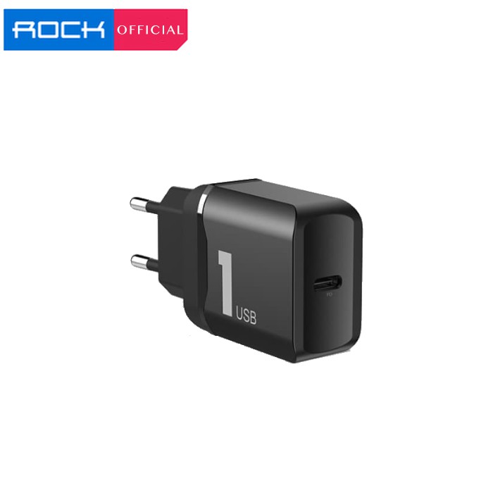 ROCK T12 Pro PD Travel Fast Charger EU Plug