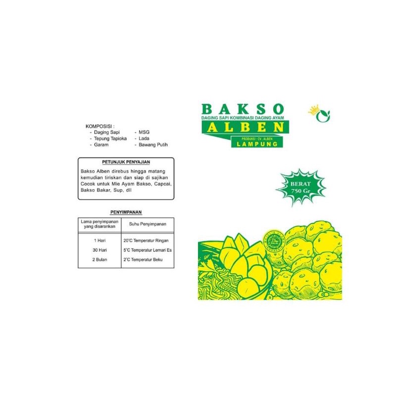 

bakso,mie basah alben
