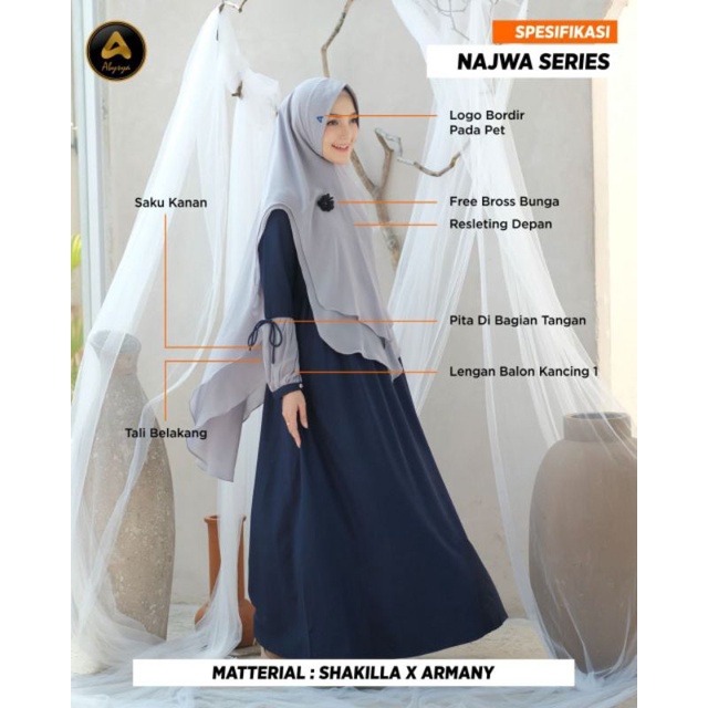 Gamis Najwa Series by Abysya