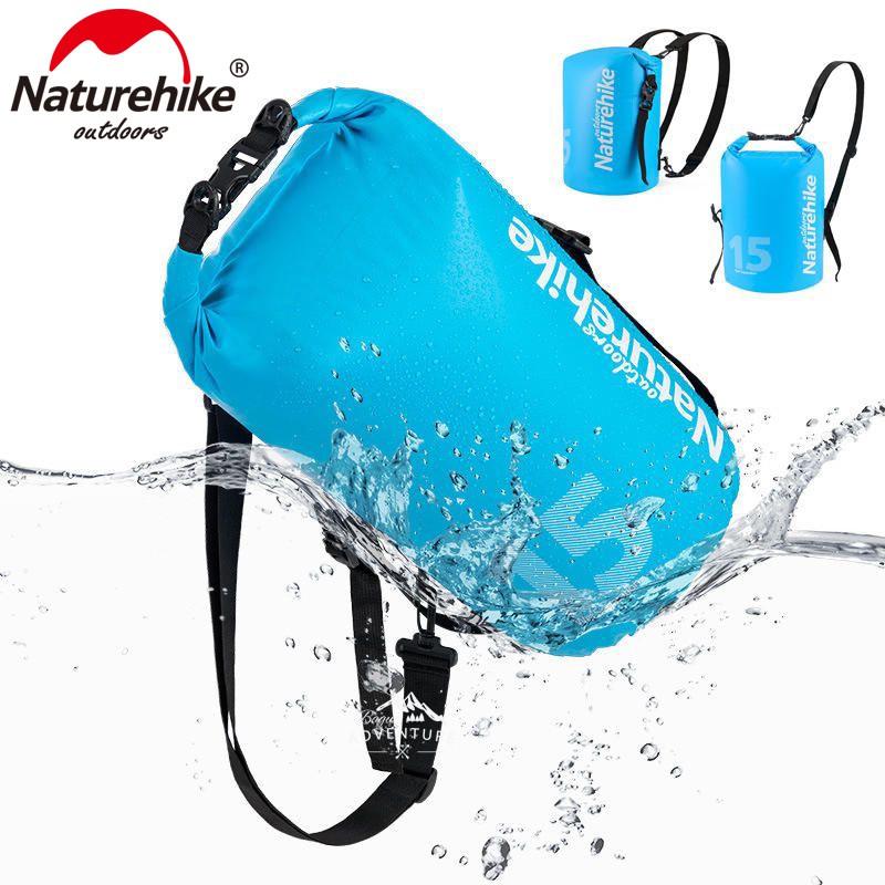 Dry bag Naturehike  Dengan Kantong Pemisah  15L NH18F007-D