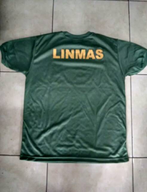 Kaos linmas/baju linmas lumayan tebal