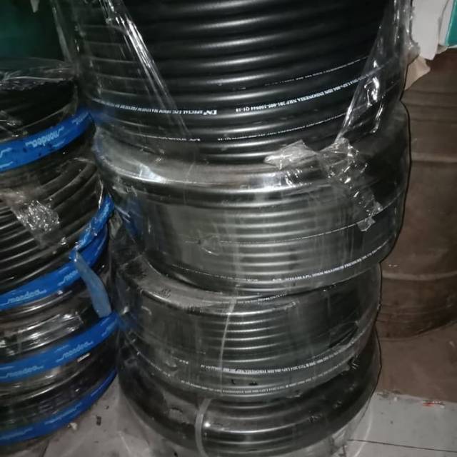 Selang DN 500psi hitam 100 METER / SELANG GAS TEKANAN TINGGI