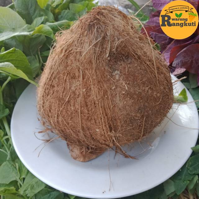 

Kelapa parut 1 buah