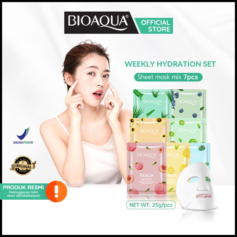 -Sheet mask mix 7pcs