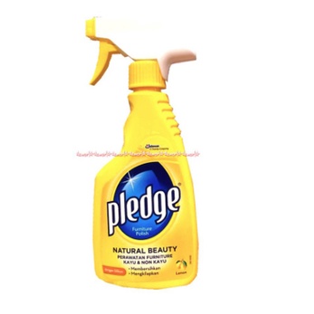 Pledge Furniture Polish Nature Beauty 450ml Model Spray Semprot Aroma Lemon Pembersih Perabot Kayu Semprot Pledge Natural Beauty Pled Sprei 450 ml