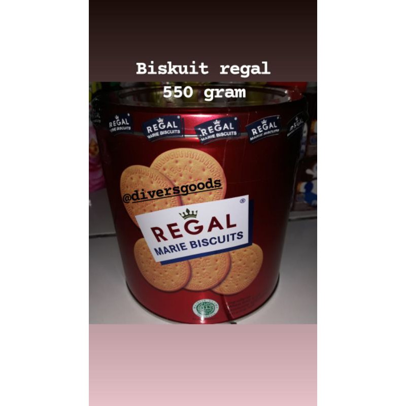 

Regal biskuit marie 550gram