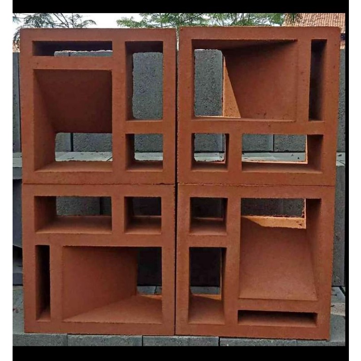 roster beton minimalis roster unik loster lubang angin