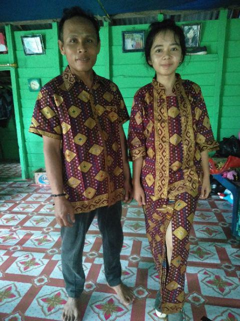 Cempaka Prodo/setelan Kebaya Couple / Sarimbit Batik Modern /baju Kemeja Dress Anak Murah/batik Solo