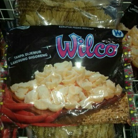 

Krupuk Wilco Pedas mentah 350gr