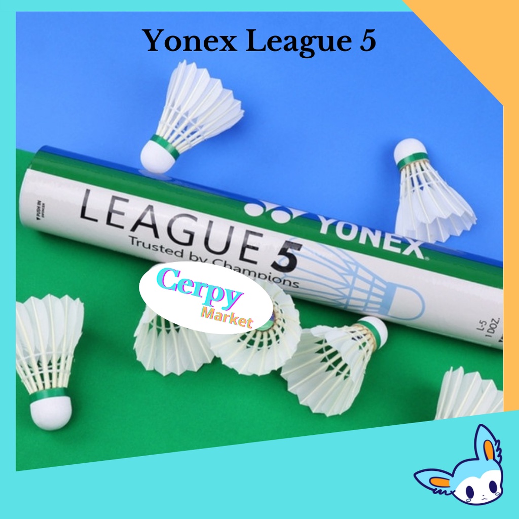 Shuttlecock Yonex League 5 |Kok Badminton Yonex League 5|100% Original