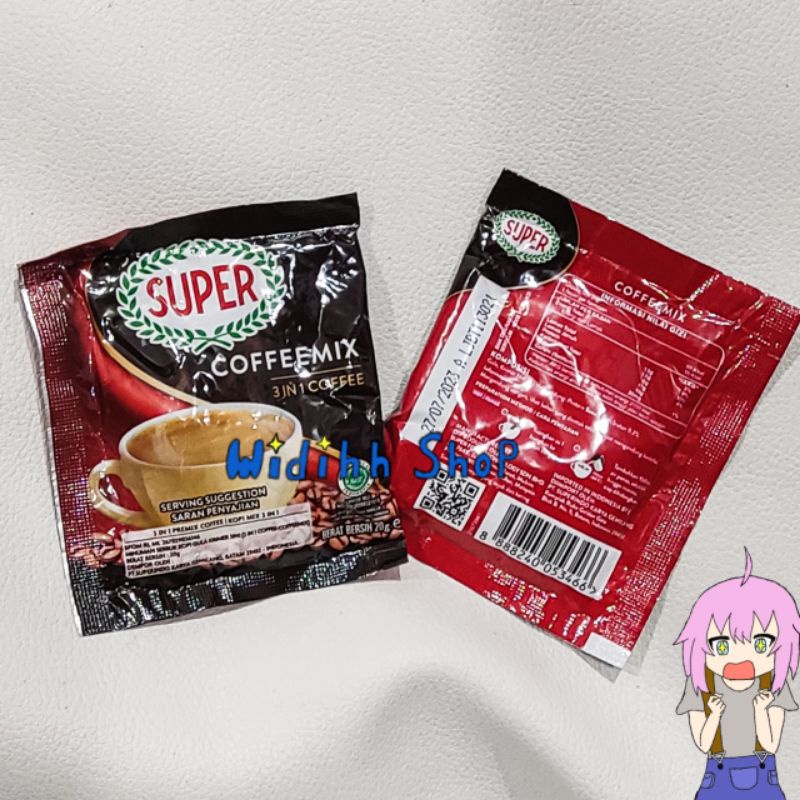 

Super Coffeemix 3in1 Import Malaysia 1 Sachet Kecil / Kopi Mix / Coffee Mix 3 In 1 / Minuman Serbuk Kopi 3in1