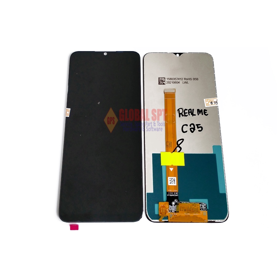 LCD REALME C25 FULLSET TOUCHSCREEN / C25S / A16 / A16S