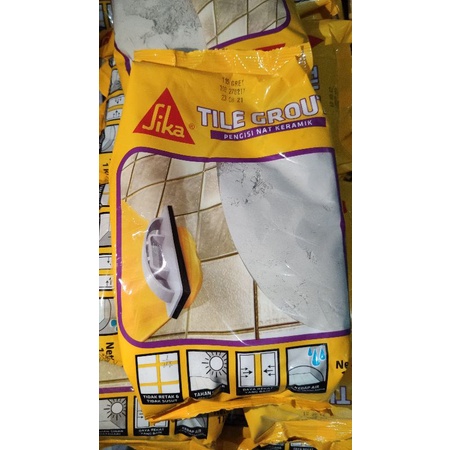 Nat Keramik SIKA TILE GROUT 1 KG | Semen Keramik Plester Keramik Warna