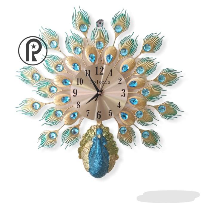 Jam Merak type A48/jam merak/jam dinding/dekorasi/hiasan dinding Best Seller