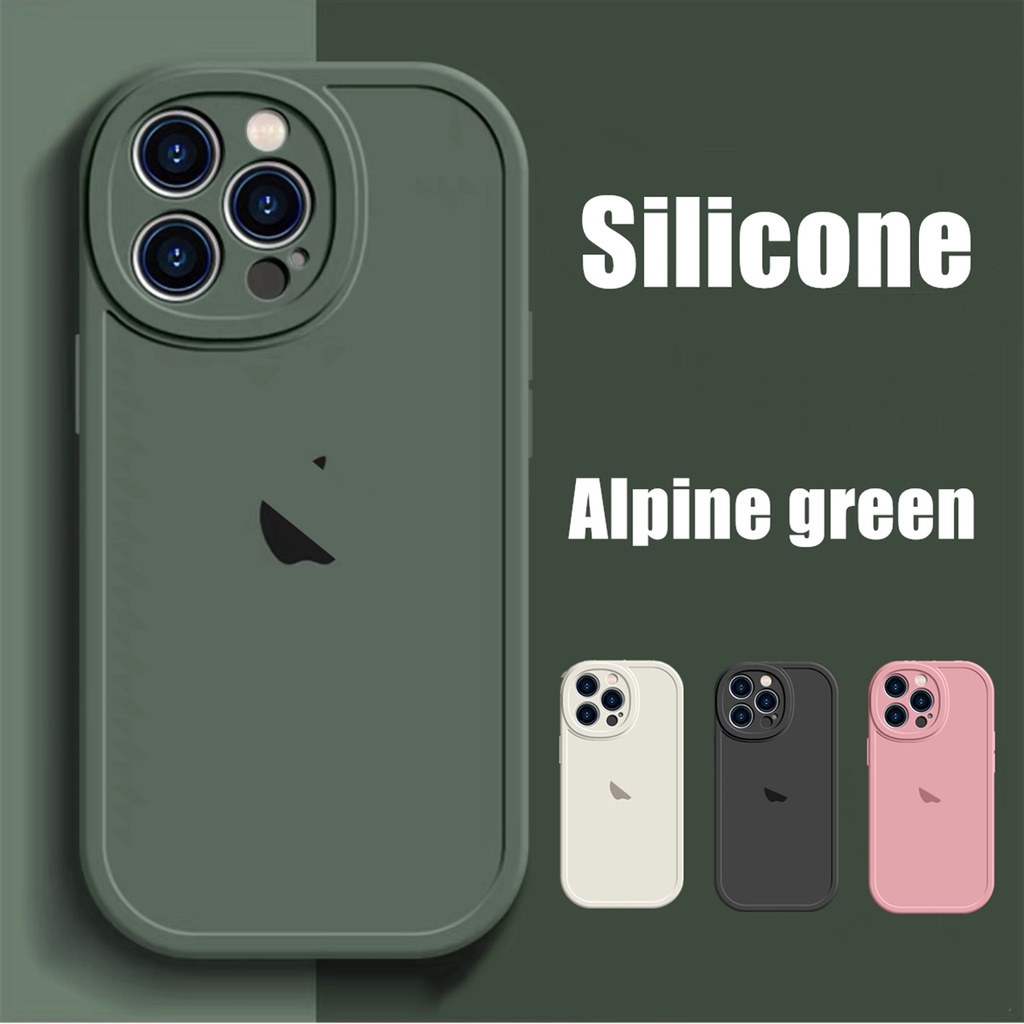 Soft case Silikon matte shockproof cover iPhone 13 12 11 Pro MAX X XS MAX XR