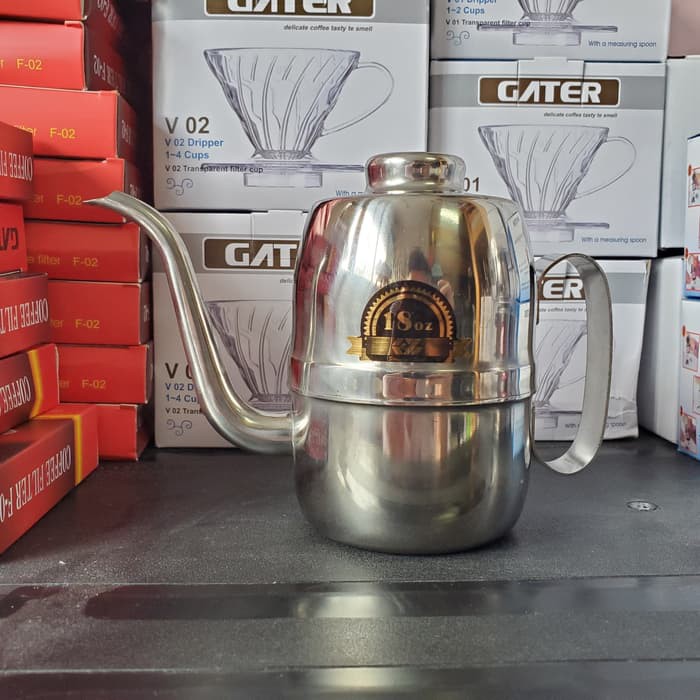 Jual Olive Gooseneck Kettle 540ml Teko Leher Angsa Seduh Kopi V60 18 Oz Shopee Indonesia 2554