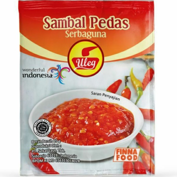 

Sambel Pedas Uleg Finna Sachet