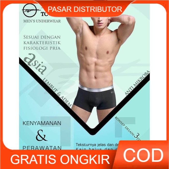 Celana Dalam Pria - Anti Mikroba - Man Underwear - Boxer Pria Adem - High Quality