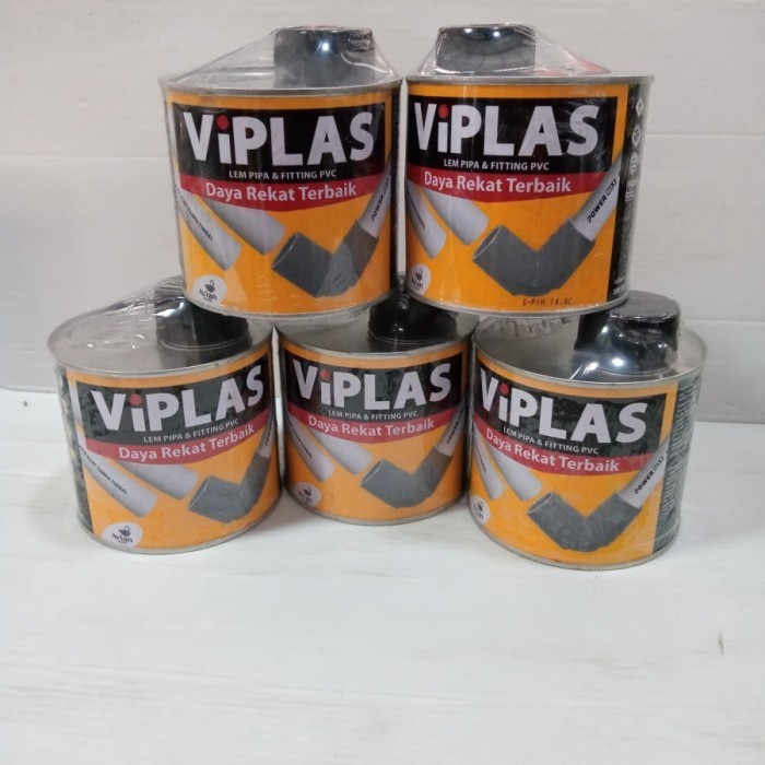 Lem pipa pvc VIPLAS KALENG 360gr