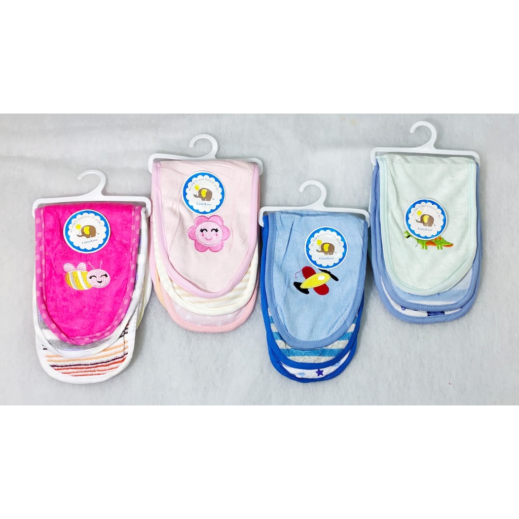 3PCS Burp Carterlove SNI Tatakan Gumoh Bayi Super Cute Baby Burp Bahan Handuk Halus Isi 3Pcs CBKS