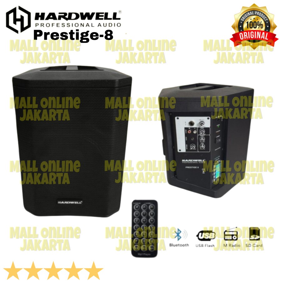 Speaker aktif portable hardwell 8 inch prestige 8 aktive prestige8