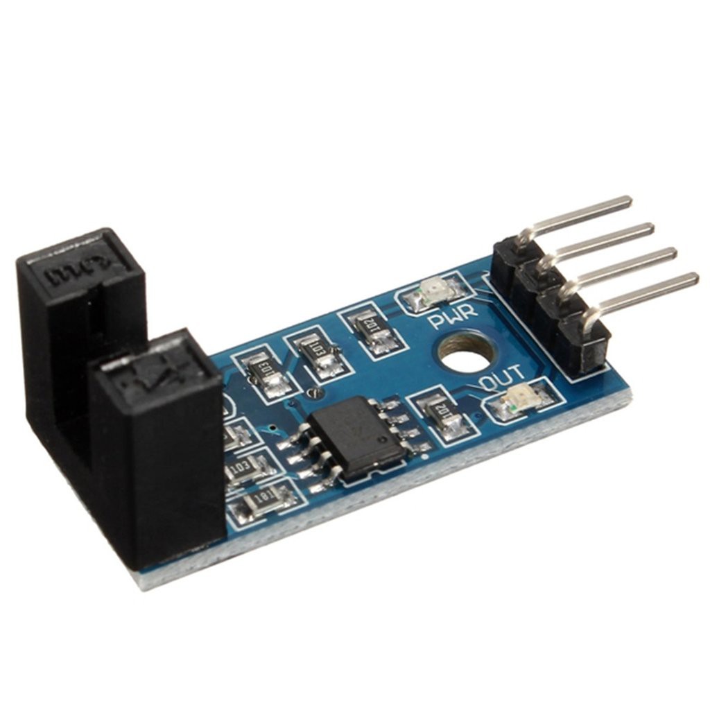 Slot Type IR Motor Count Counter Tacho Sensor Optocoupler Speed Kecepatan Module LM393 For Arduino