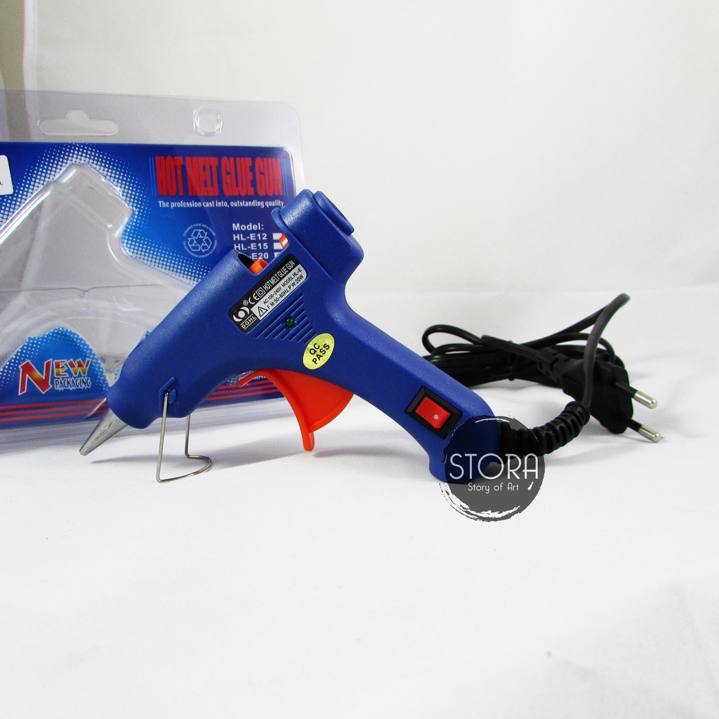 HOT MELT GLUE GUN / Pistol Lem / GLUE GUN / lem tembak