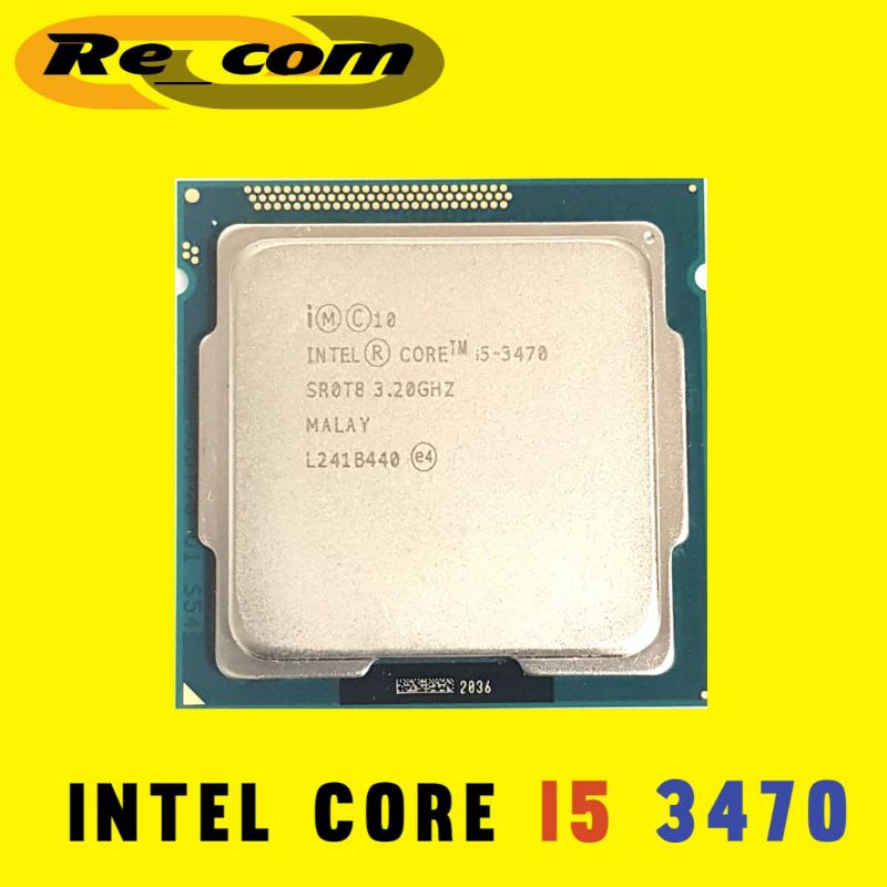 intel core i5 3470 tray LGA 1155