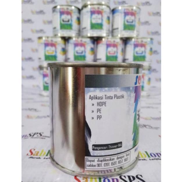 

Tinta Sablon Plastik 200 gr Hijau Green HDPE PE PP Basis Minyak Solvent Based (ART. 51)