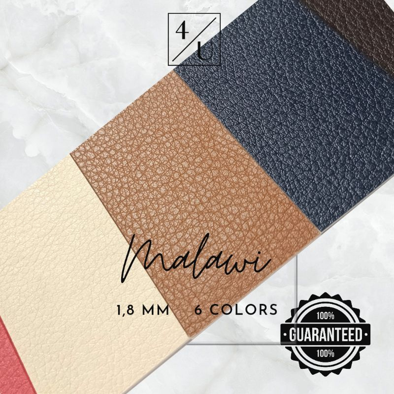 Kulit Sintetis Meteran GARANSI PVC - MALAWI 1×1,37M Kulit Sintetis Tebal