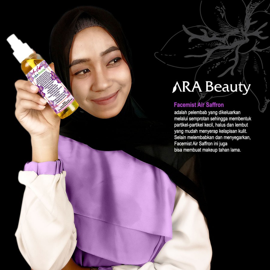 Facemist Saffron 100 ml Face Mist Air Safron Original 100ml Perawatan Wajah