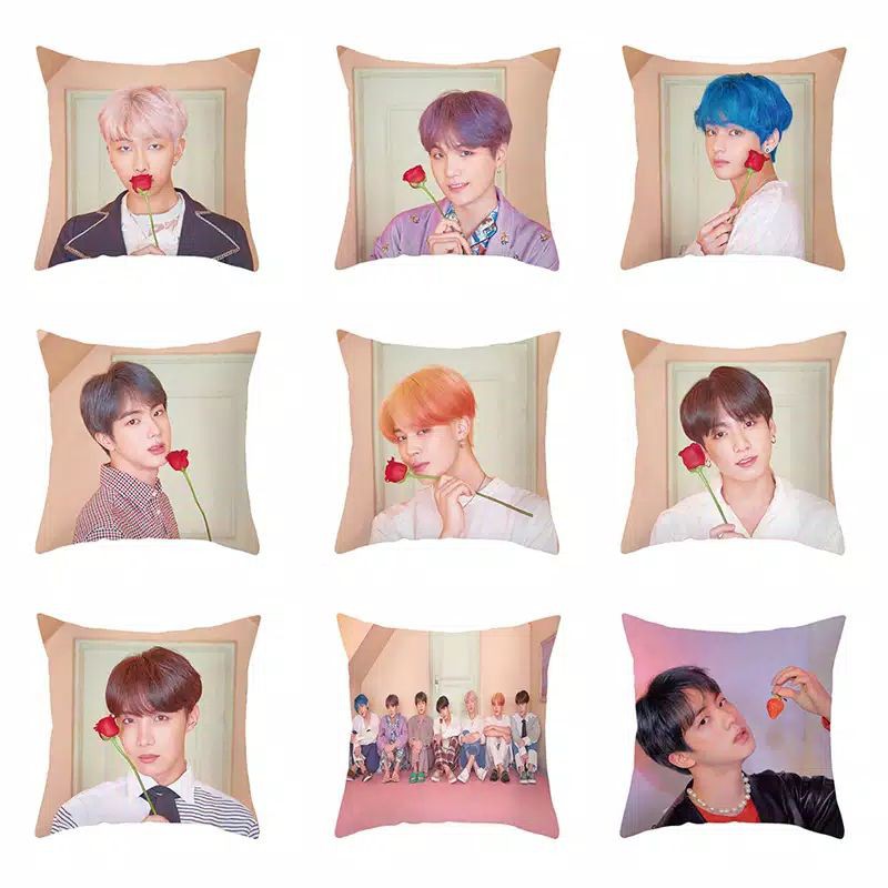 BANTAL BTS 38x38 KPOP CUSTOM TERMURAH