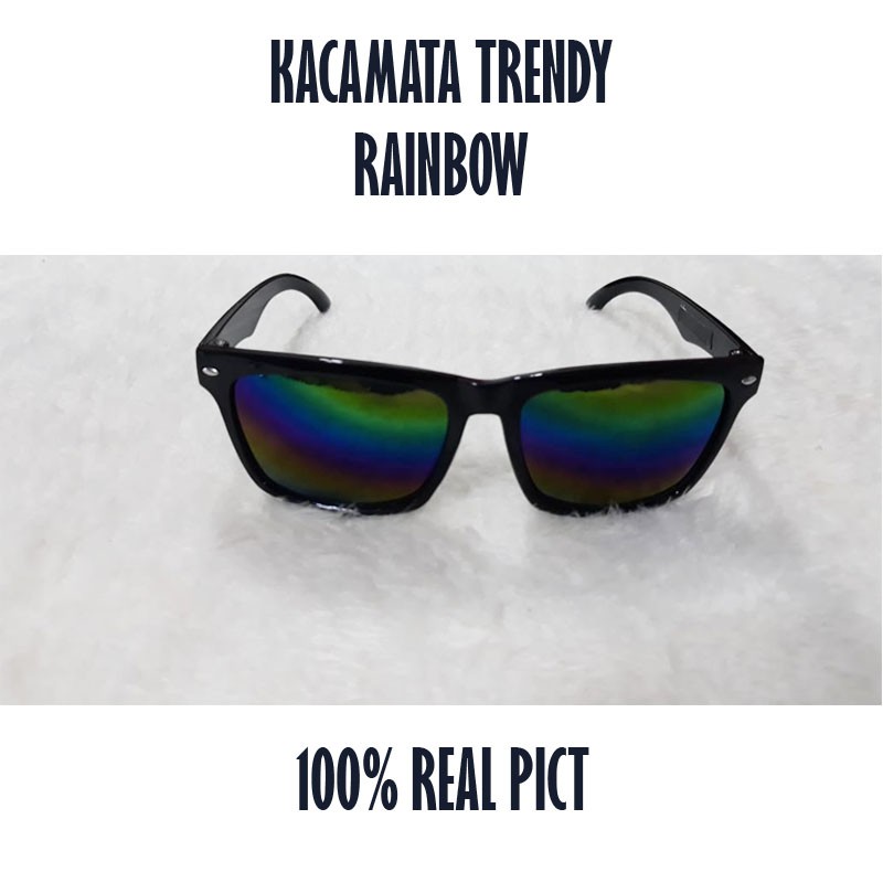 BESTSELLER!! Kacamata Gaya / Kacamata Keren / Rainbow / nastushaa