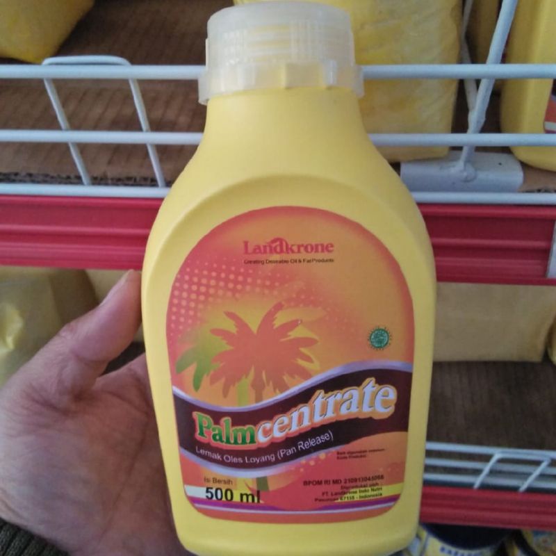 

Palmcentrate Lemak Oles Loyang 500 ml Pelapis Loyang Pan Release/Anti Lengket
