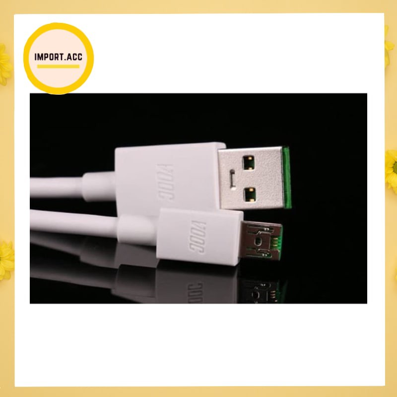 Kabel Data OPPO VOOC ORIGINAL 100% Micro USB 1meter