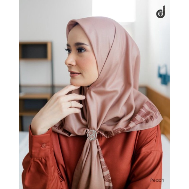 HIJAB DEENAY PAPER PEACH (DUSTY PINK)