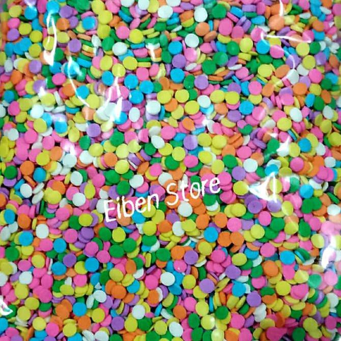 

Sprinkles / Gula Dekorasi Kue Sequins pk-100gr