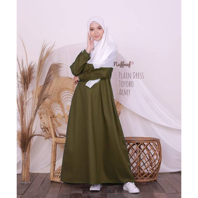 Plain Dress NUFFNAF Toyobo Size M