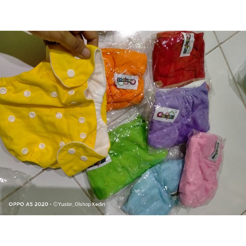 HEMAT!!! Clodi popok kain bisa dicuci/ clodi kancing polos/ clodi kancing new born