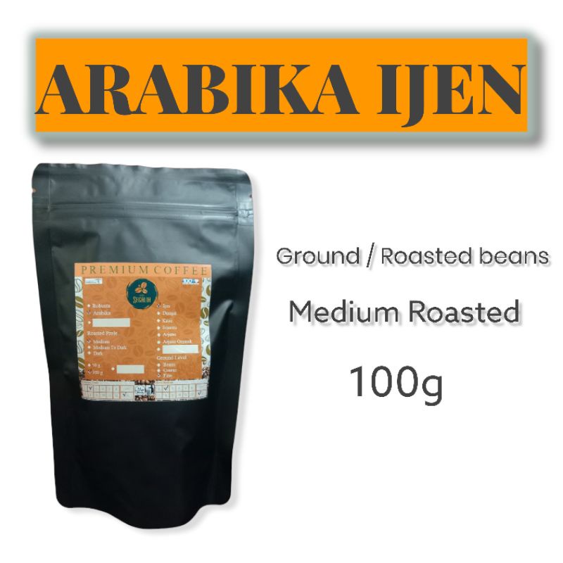 

Kopi Arabika Ijen Bubuk 100g (premium coffee)