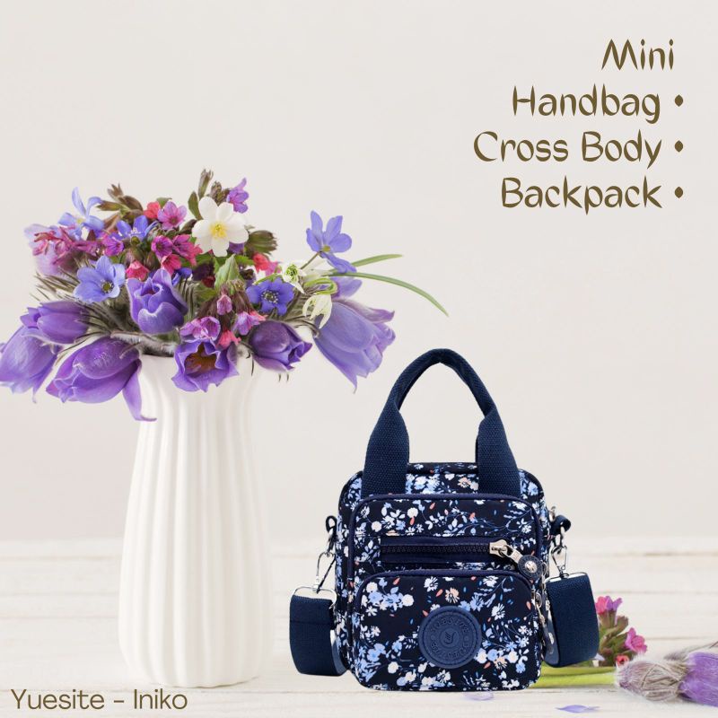 YUESITE INIKO HANDBAG MULTIFUNGSI TENTENG TAS SELEMPANG WANITA RANSEL MINI SMALL IMPORT CYUTEBAGS