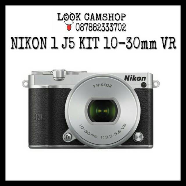 KAMERA MIRRORLESS NIKON 1 J5 NIKON1 J 5 KIT 10-30mm VR - SILVER