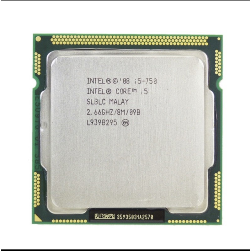 PROCESSOR INTEL CORE I5 750 TRAY + FAN INTEL LGA 1156
