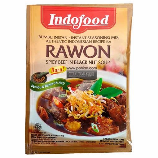 

indofood bumbu masak instan rawon 45gr