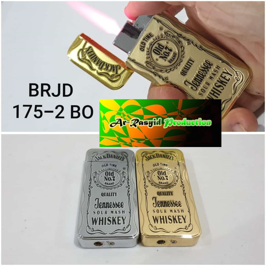 Korek Api Bara Motif Jack Daniels 175-2 BO