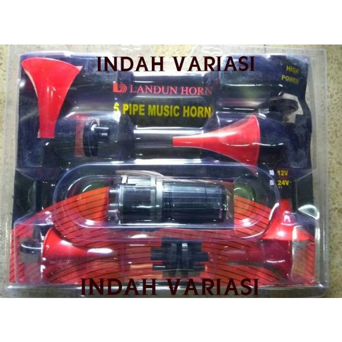 Klakson Telolet 5 Terompet 24 Volt