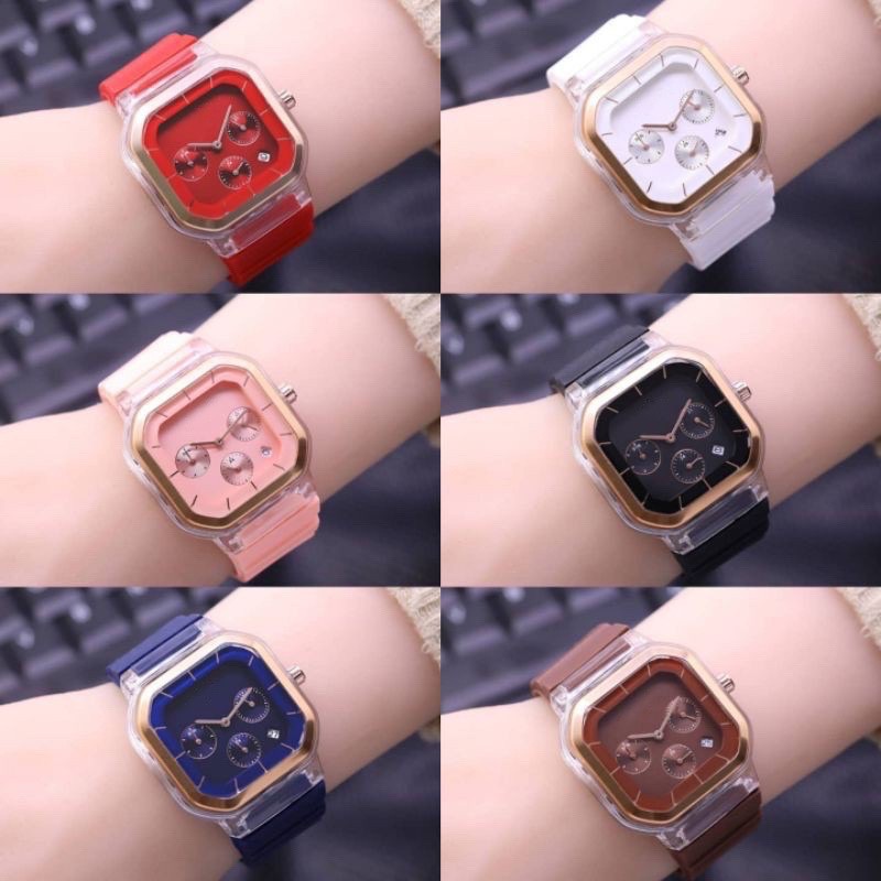 ISA COD READY jam tangan wanita Tiga jarum MODEL TERLARIS JAM TANGAN WANITA  G13