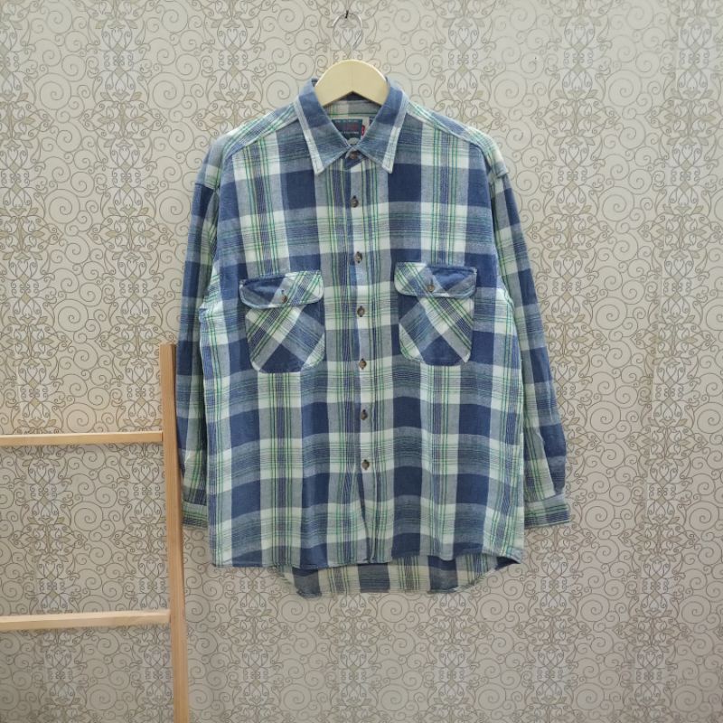 Flanel Outer Classical Heavy Tebal  Vintage  Veterano