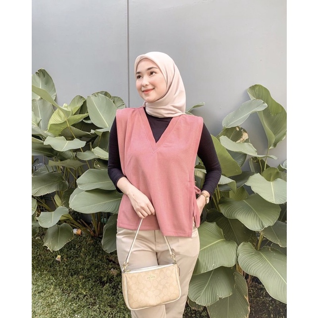 ETTRA VEST/ROMPI KNIT WANITA